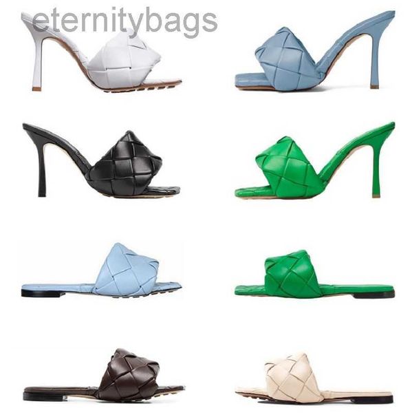 

bvity shoes 2023 designer flat slides lido sandals womens women slippers square mules shoes ladies wedding high heels shoes dress shoes eur, Black