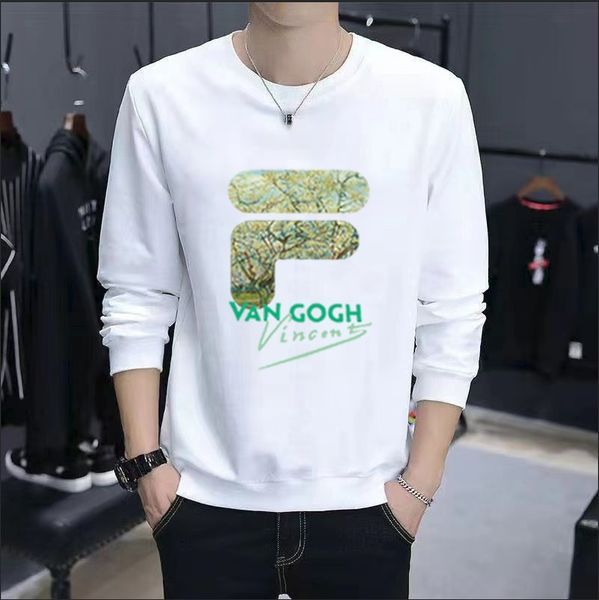 

designer luxury men's hoodies classic geometry print pullover sweatshirts long sleeve hoody cotton casual clothing jumper, Black