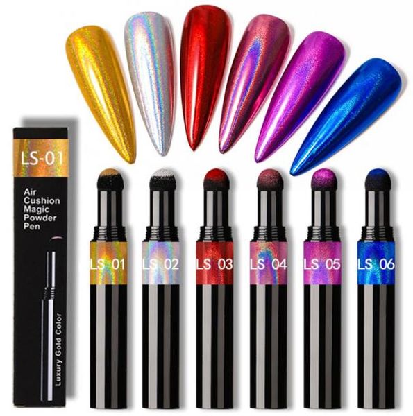 

air cushion magic powder pen nail art manicuring tools0121605406, Silver