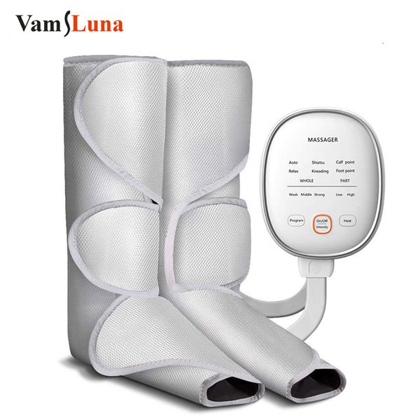 

leg massagers massager for circulation air compression foot and calf massage wraps with heat function relaxation 6 modes 3 intensity 230802