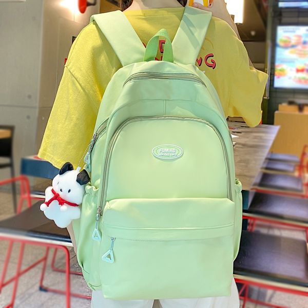 

school bags lady kawaii waterproof lapcool fashion female travel high capacity book bag women college backpack girl nylon 230801