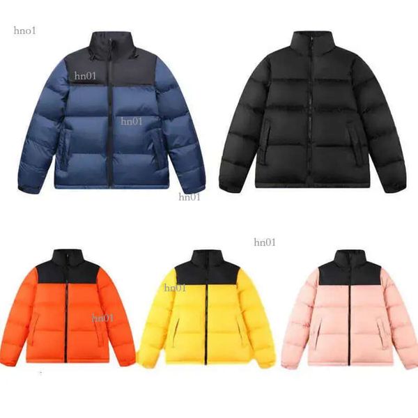 

21ss down cotton jacket mens and womens jackets parka coat 1996 nf winter outdoor fashion classic casual warm embroidery zippers z4, Black