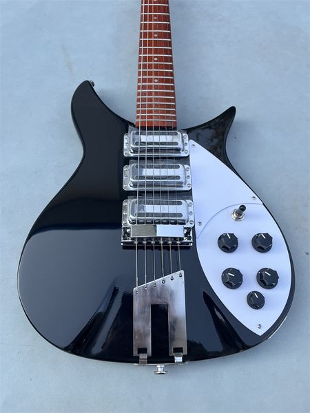 

6-string electric guitar, ryken electric guitar, black rosewood fretboard, ing