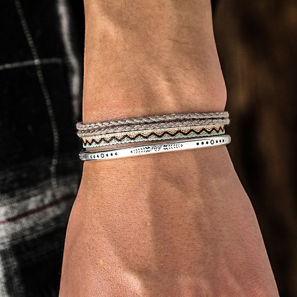 

charm bracelets bohemian 925 silver plated tibetan buddhism lucky knot rope bracelet set all match temperament jewelry gifts 230802, Golden;silver