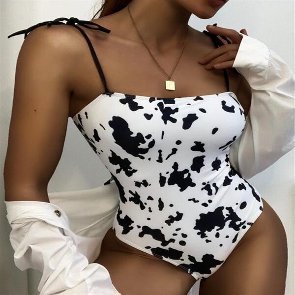 

europe and america swimsuit cow grain condole belt one-piece swimsuits spot whole bikini bathing suit300g, Black