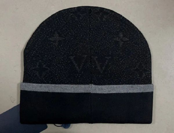 

men designer winter beanie women skull caps hat cap ski hats snapback mask mens cotton cashmere patchwork letters luxury outdoor casual bean, Blue;gray