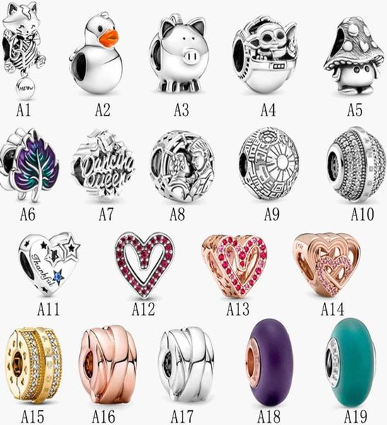 

womens 925 sterling silver charms fit bracelet style new arrival fixed buckle tanabata series lady diy beads with original box3567254, Bronze;silver