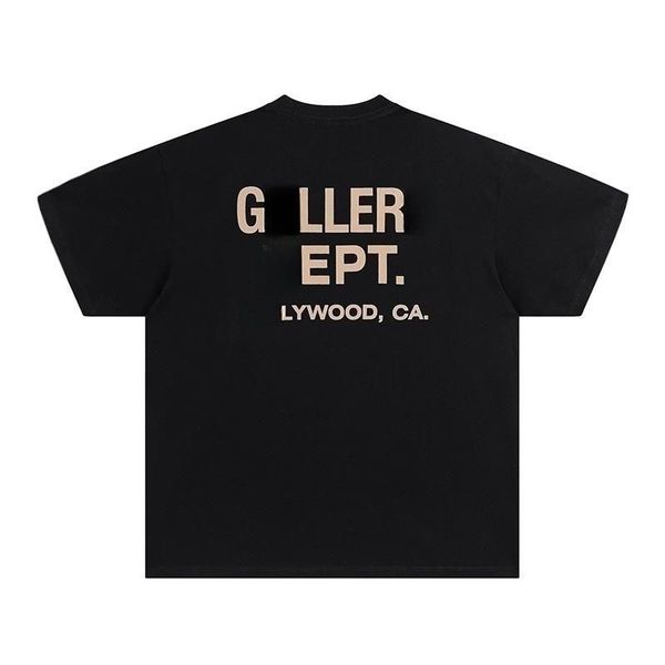 

men's t-shirts men women vintage heavy fabric tee mens designer clothe slightly loose multicolor logo nice washed rhude t-shirt t vlon, White;black