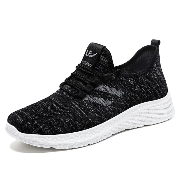 

trainers running shoes for men womens breathable general triple black white grey fashion comfort sport sneaker outdoor shoe 36-44