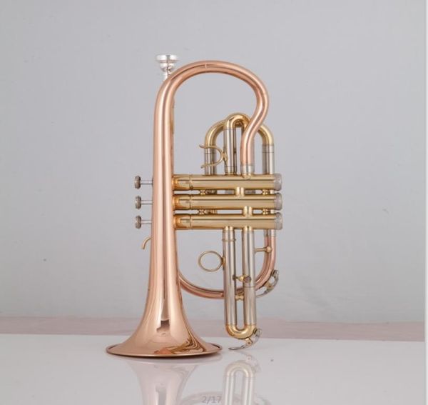 

professional bach bb cornet phosphorous copper trumpet international musical instrument with carrying case gloves 3929487