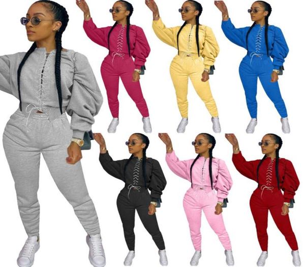 

fashion designer coat women two piece set new solid color suture long sleeve t shirt pencli pants outfits fall winter ladies casua5914622, Tan;black
