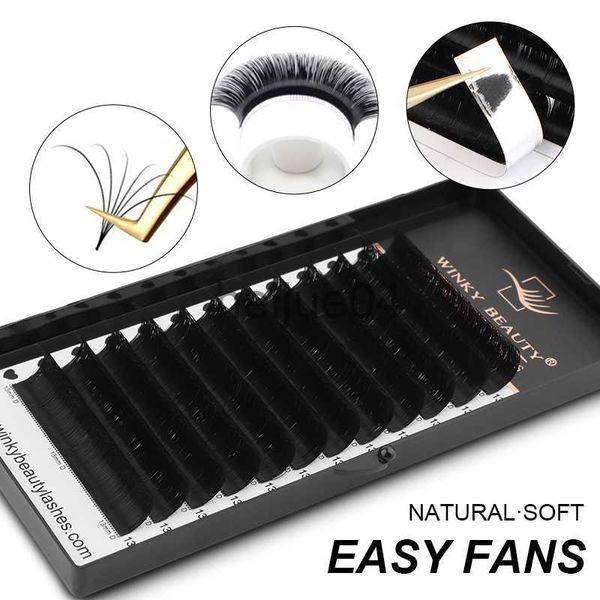 

Easy Winky Beauty Lashes Extensions Fans False Flowering Auto Fan Eyelashes Blooming Volume Cilios X0802