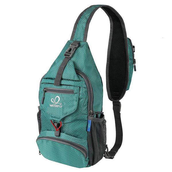 

outdoor bags waterfly lightweight packable sling backpack durable crossbody for short hikes and travel size 230801