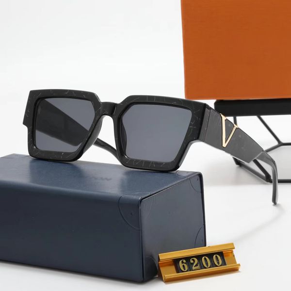 

designer sunglasses for women sunglasses men 2023 l luxury sport fashion outdoor travel eyewear goggles multiple style with box 6200, White;black