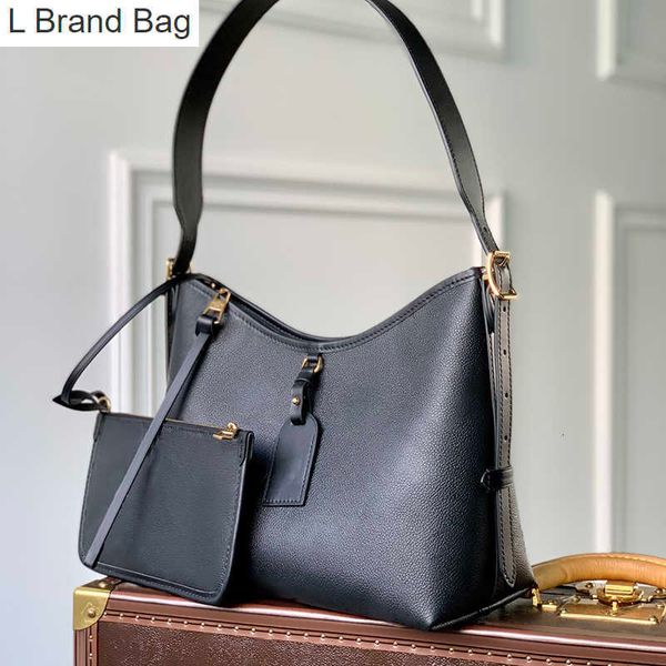 

2023 new designer shoulder bag luxury women handbag 10a mirror quality genuine leather tote bag with l201 j9zi, Black