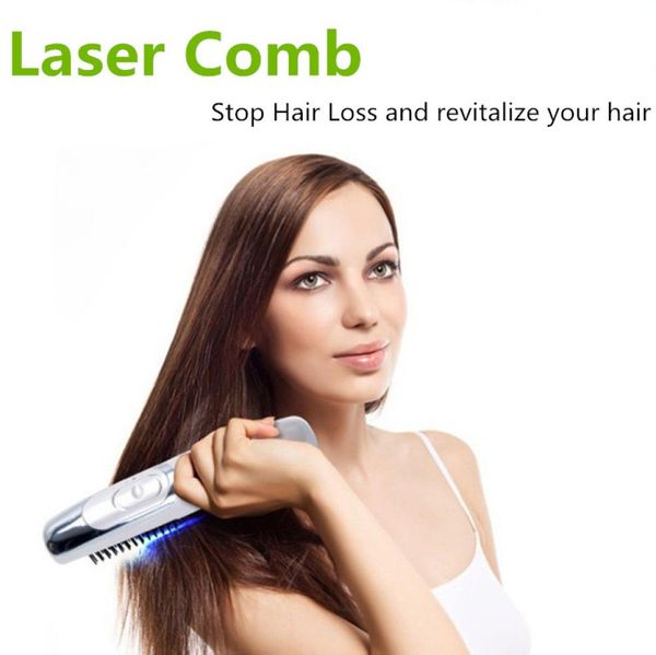

electric treatment comb promotes the new hair growth power grow comb kit regrow hair loss therapy cure hair loss5570668