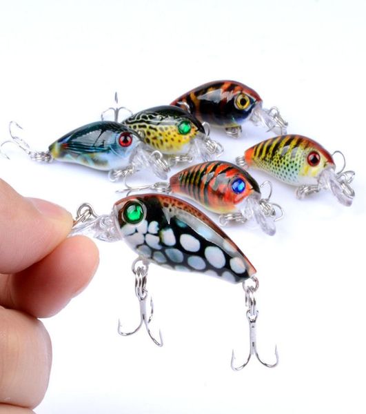 

crank fishing lure hard bass bait swimbait 45cm4g pesca wobbler artificial crankbaits 6 colors fishing tackle9691852