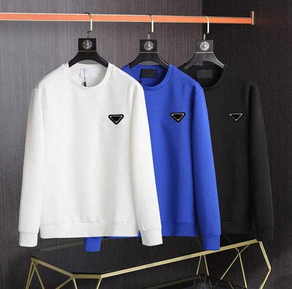 

designers men's hoodies sweatshirts sweaters jumper fashion mens women hooded jackets autumn winter long sleeve round neck letter pullo, Black