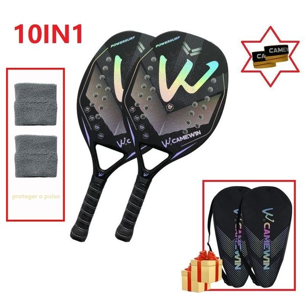 

tennis rackets 24 hours raquete beach camewin 3k full carbon fiber rough surface racket with cover bag send one overglue 230801