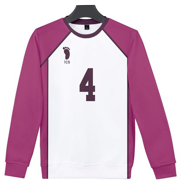 

japan anime haikyuu cosplay costume shiratorizawa academy ushijima wakatoshi tendo satori oversized mens hoodies and sweatshirts218q, Black