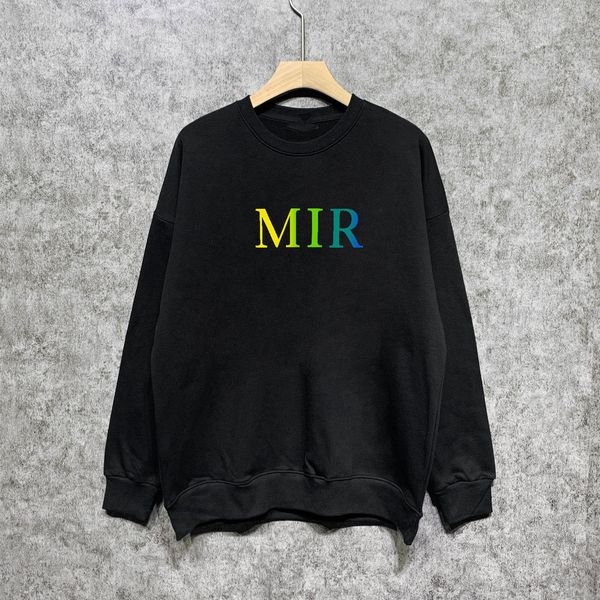 

mens hoodie designer a miri sweater hoodies pullover sweatshirts hip hop a miri letter print labels s-xl, Black