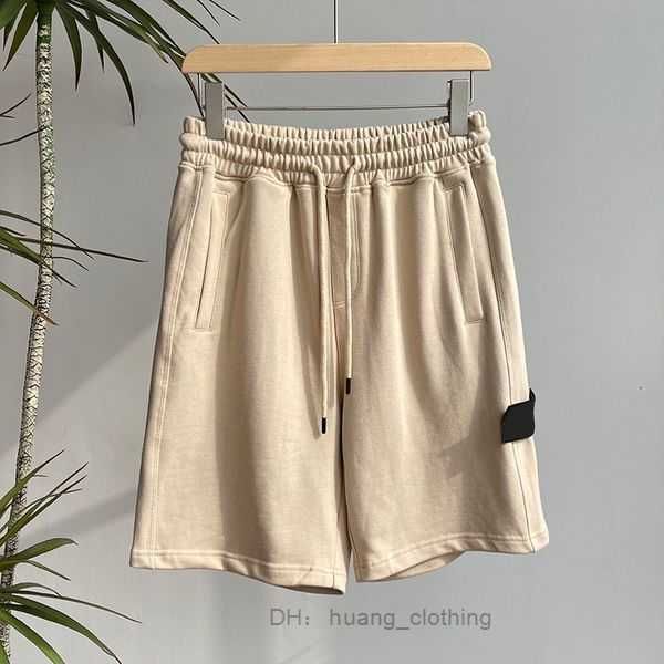 

mens designer shorts pockets work five-piece pants stones island womens summer sweatpants multi-function thigh short casual loose high stree, White;black