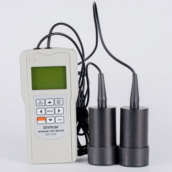 

portable window tint meter at-175 digital transmittance tester meter can store 500 measurement data range 0.0%-100%