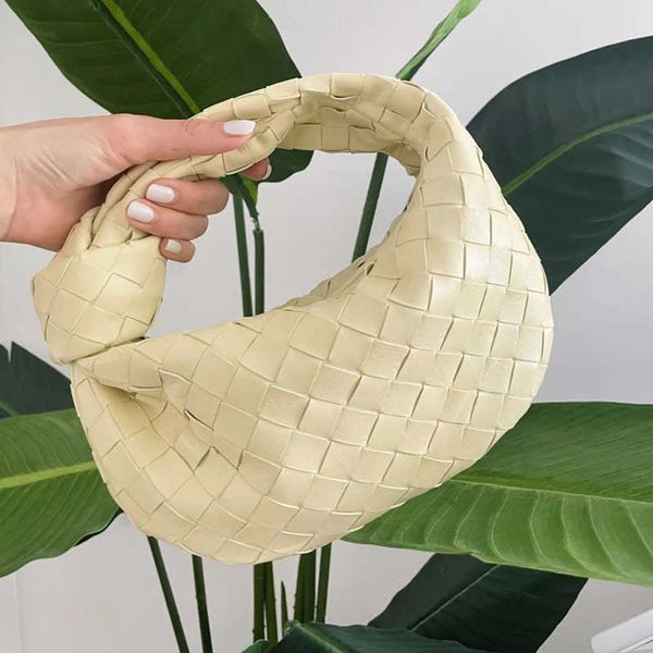 

abottegas vneta jodie mini teen intrecciato designer tote bag women's woven cloud bag handbag underarm leather bag women's horn ba