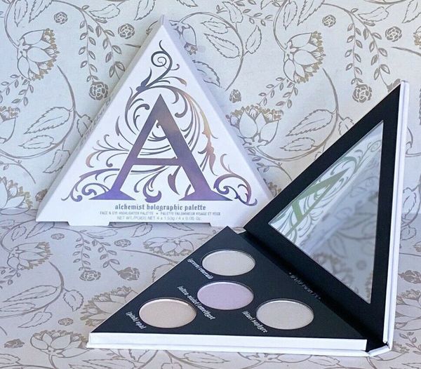 

body glitter make up holographic palette face eye highlighter 4 colos 230801