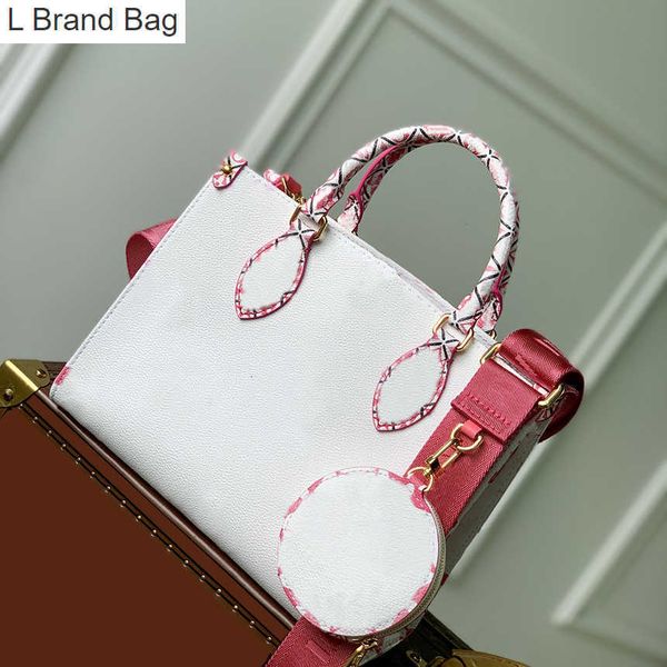 

2023 new designer small tote bag 25cm luxury shoulder handbag 10a mirror quality genuine leather crossbody bag with l2071 dbj4, Black