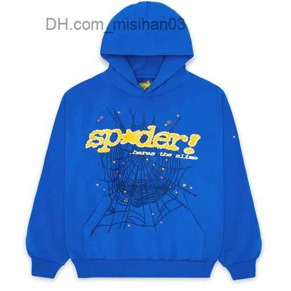 

men's hoodies sweatshirts harajuku street clothing men's letter spider web printed hoodie men's loose casual long sleeve figu, Black