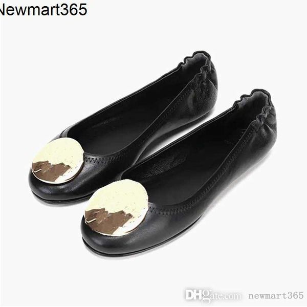 

2023 spring summer t b shoes women's casual round head soft leather autumn shoe women walking style shoes 35-41, Black