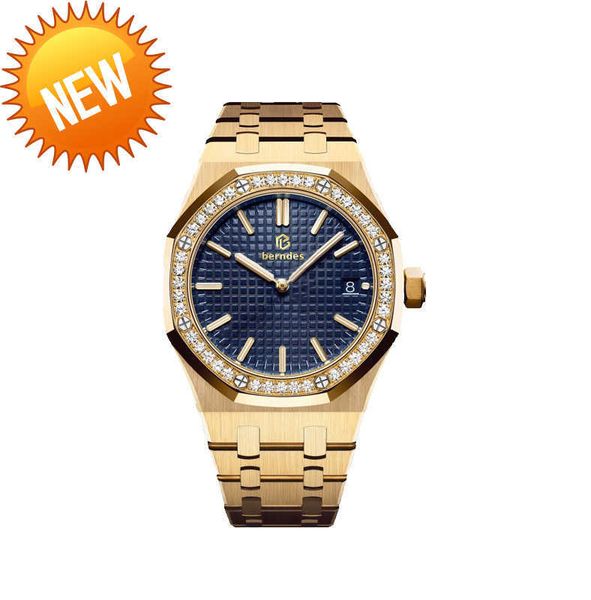 

watches fashion couple watches are made of imported stainless steel quartz ladies elegant noble diamond table 50 meters waterproof 909ess, Slivery;black