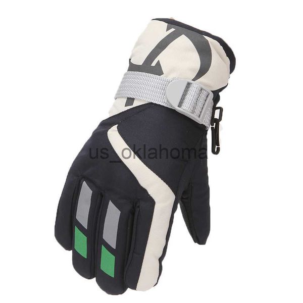 

ski gloves kids ski gloves winter keep warm snowboard cycling for children boys girls waterproof antislip touch screen skiing supplies j2308
