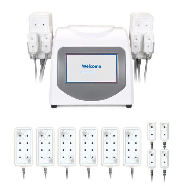 

5mw 635650nm lipo lllt lipolysis 10 pads fat burning slimming beauty 440mw1907780