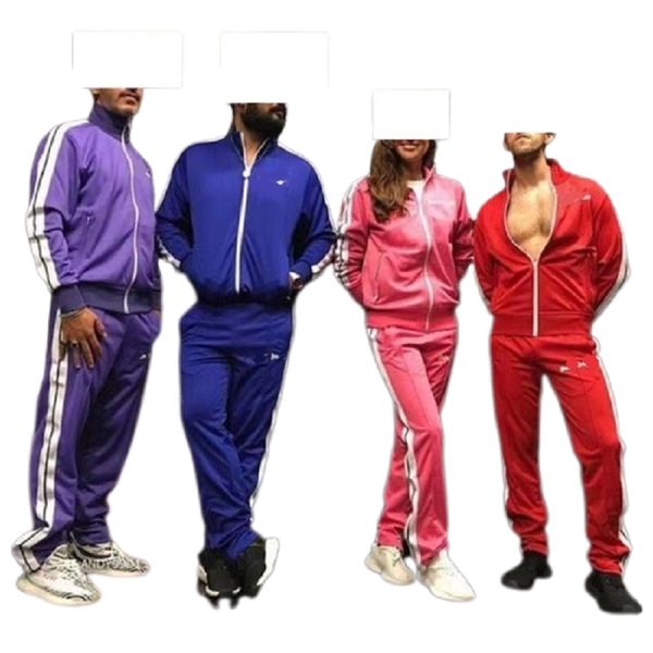 

tracksuits mens womens designers tracksuits black sweatshirts jackets men pants sportswear 2 piece set size s-xl, Gray