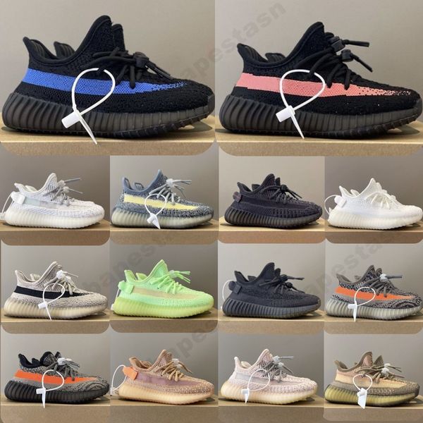 

toddlers sneakers kids shoes boys girls running shoe youth children zebra beluga core black red white tail light glow synth kid designer tra