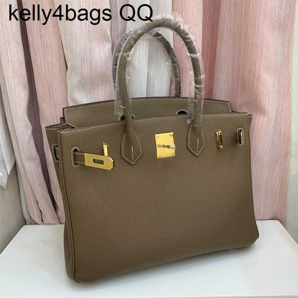 

designer bags h ermess birkins 5a genuine leather 2023 layer cowhide togo leather shoulder big