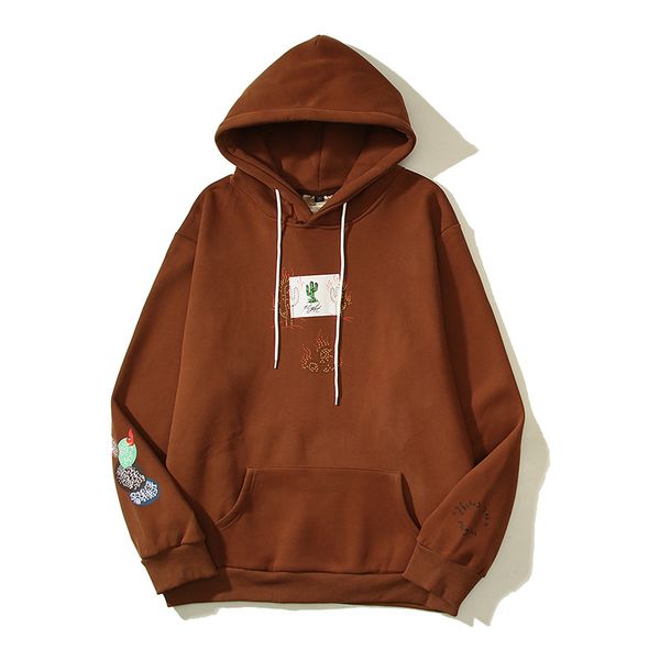 

women desginer fashion cotton hooded new ab anines bing classic letter print wash water stir fry color snowflake loose sweatshirt hoodies, Black