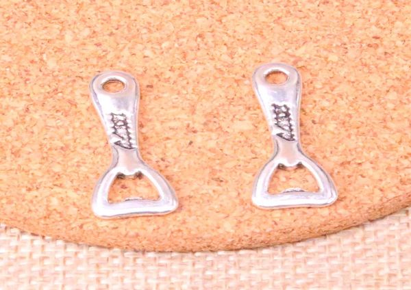 

92pcs charms beer bottle opener 2710mm antique making pendant fitvintage tibetan silverdiy handmade jewelry2566278, Bronze;silver