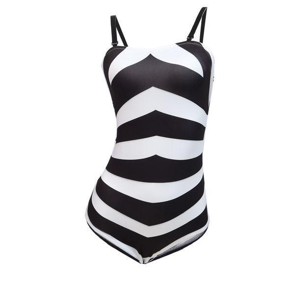 

women's swimwear 2023 one piece swimsuit black and white, White;black