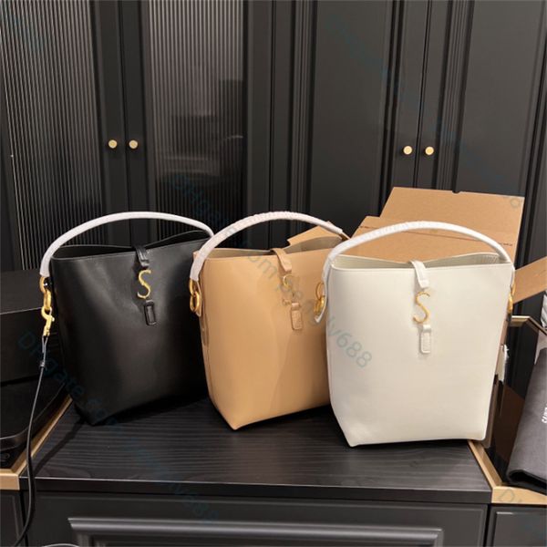 

designer bags le 37 bucket bags woman shoulders bag shiny leather handbag luxury designers cross body tote 2-in-1 mini purse clutch totes ho
