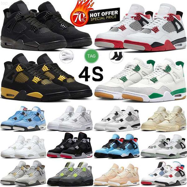

red cement 4s basketball shoes 4 sb pine green military black cat white oreo sail university blue cactus jack pn dust for mens womens sports