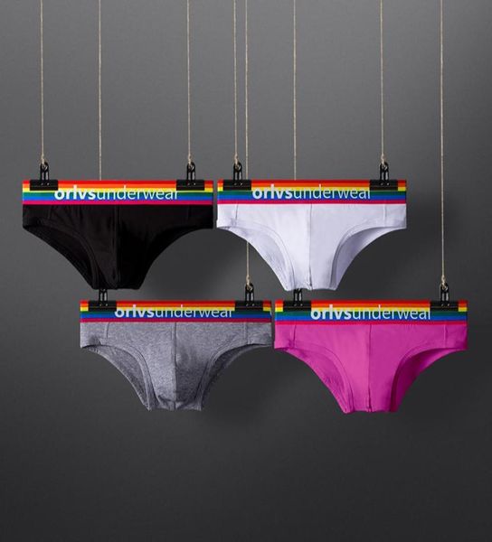 

men underwear cotton briefs male panties comfortable underpants cueca tanga man underwear low waist7276779, Black;white