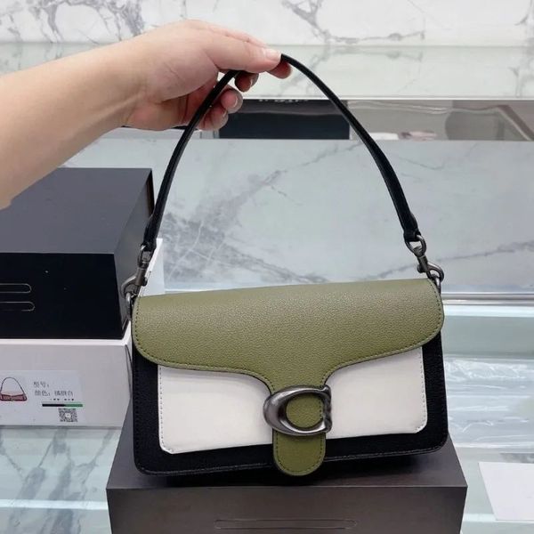 

luxury handbag designer bag women crossbody tabby shoulderbag for women gleather female fashion sacoche borse letters bolso lady