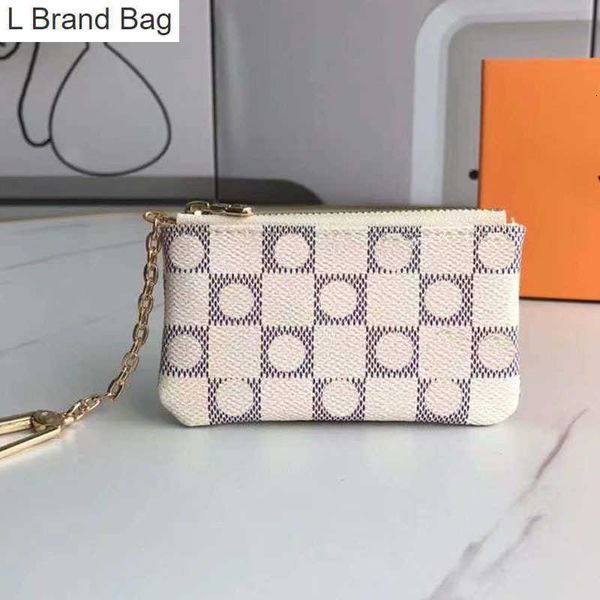 

l bag mini wallet leather key wallets designer wallet for women bags shoulder bag casual clutch coin purse 13ju, Black