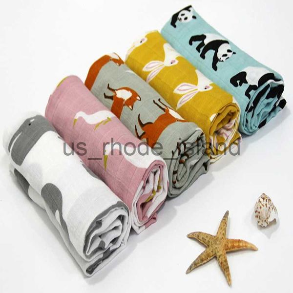 

blankets swaddling 2 pcs baby towel 58x58cm organic cotton gauze material children towels soft cartoon towel baby bath towel for newborns x0