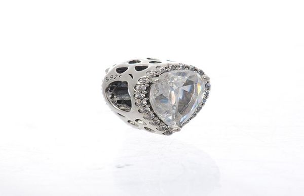 

radiant teardrop charm s925 sterling silver fits for original brand bracelet 796245cz h89912527, Bronze;silver