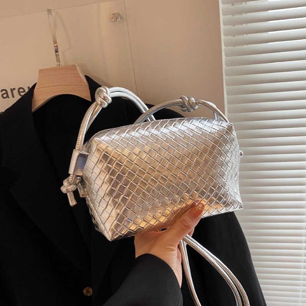 

abottegas vneta jodie mini teen intrecciato designer tote casual mini women's bag summer trend fashion woven crossbody bag mobile phone