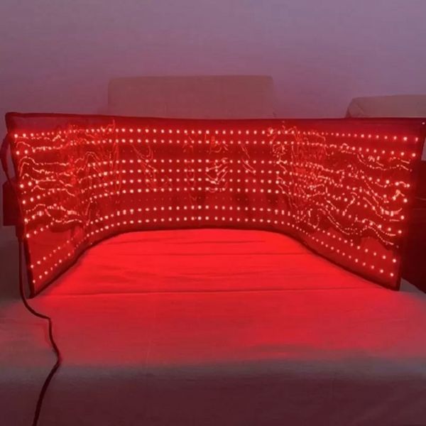 

weight fat loss infrared red light 635nm 850nm pain relief led therapy heat pad